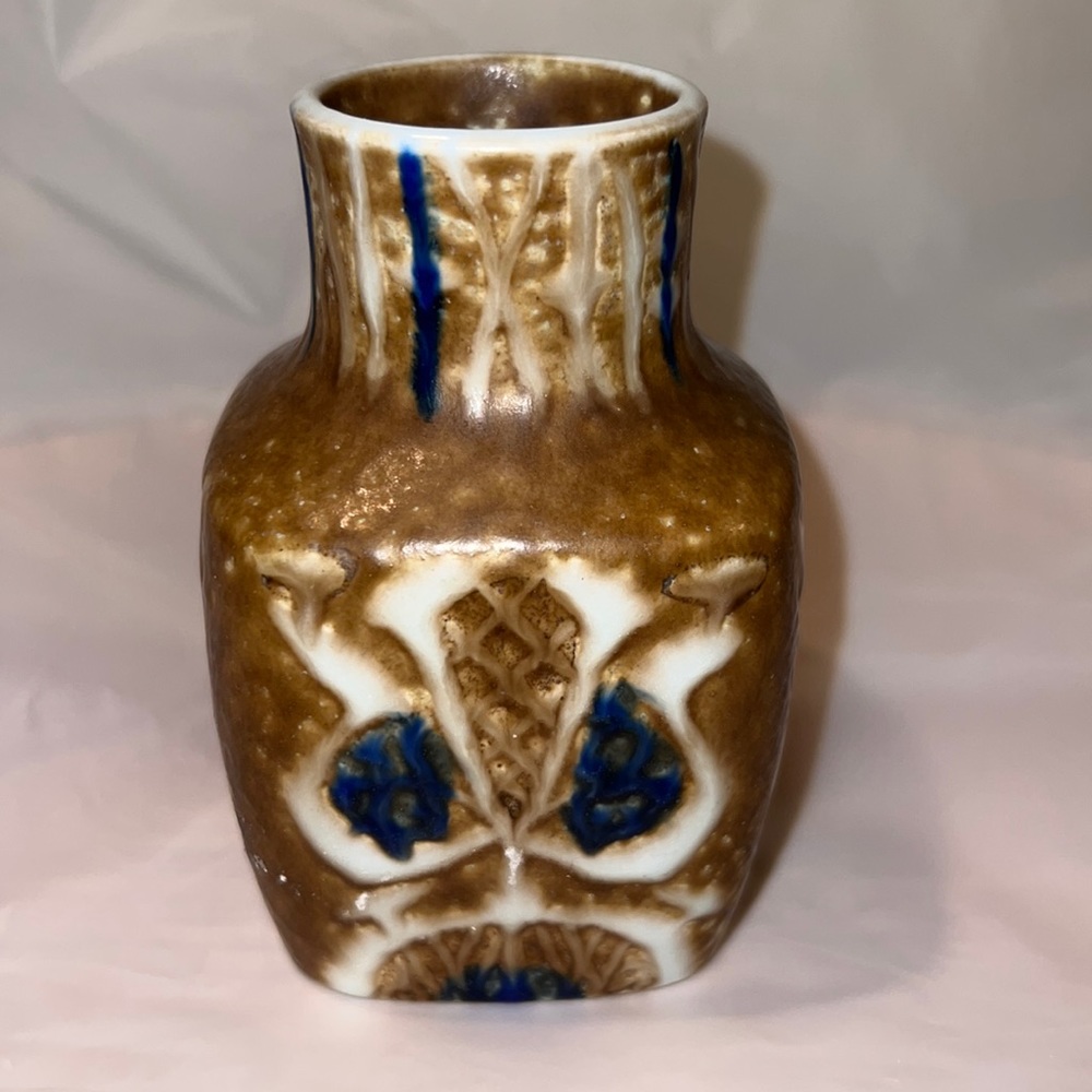 Royal Copenhagen Vase Baca Fajance modern Scandinavian mid Century 720-5361